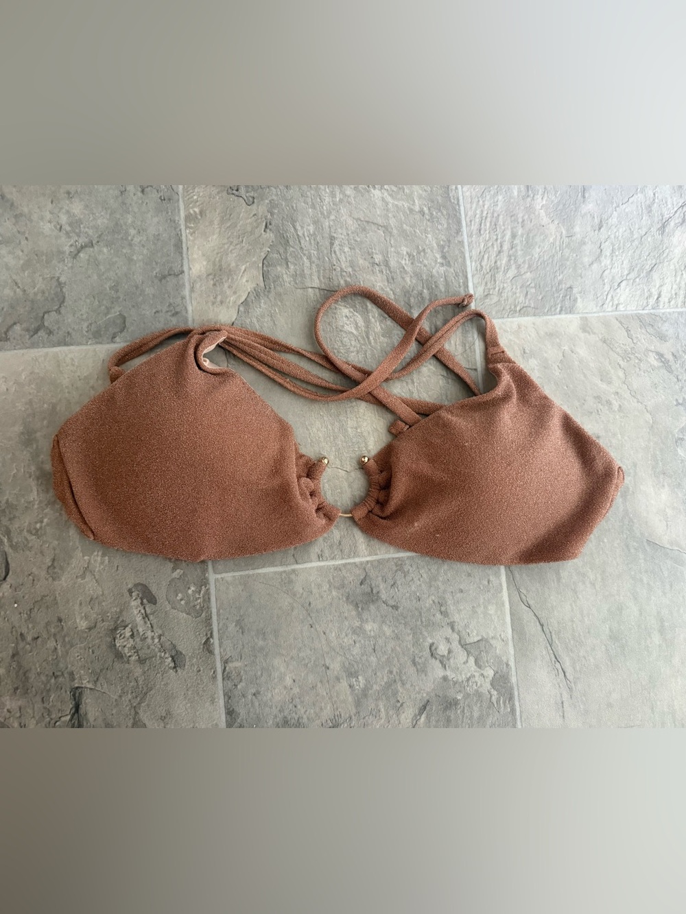 Victoria's Secret Copper Brown Bikini Top